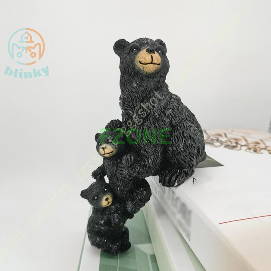 置物 熊 クマ 動物 オーナメント インテリア モダン オブジェ カラフル