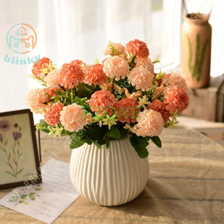パンプキン花瓶 ひまわり造花セット 造花 置物 インテリア おしゃれ 花瓶付 造花セット ひまわり 枯れない