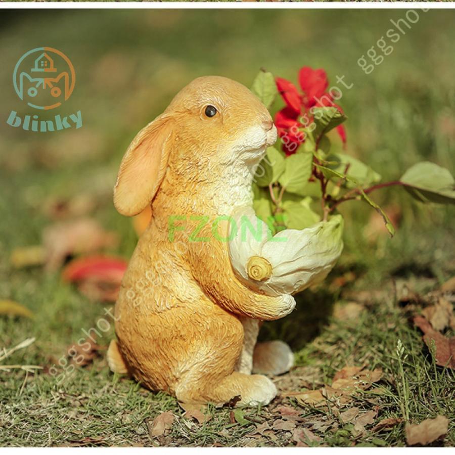 兎 オーナメント オブジェ 雑貨 ガーデン ガーデニング インテリア