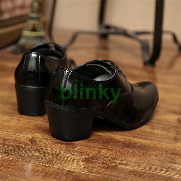 ドレスシューズ オペラシューズ エナメル ショートブーツ ウェスタン