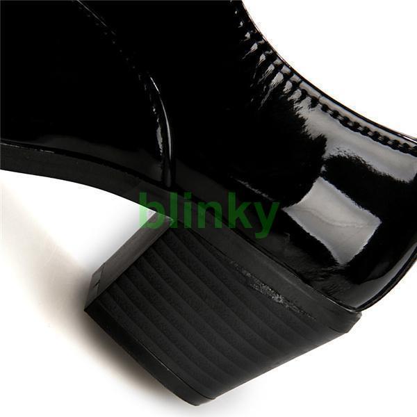 ドレスシューズ オペラシューズ エナメル ショートブーツ ウェスタン