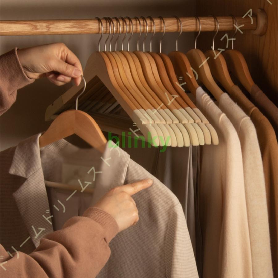 木製ハンガー 洋服ハンガー 20本組 ハンガー 木製 滑らかに 木製ハンガー 洋服ハンガー 20本組 ハンガー 木製 滑らかに