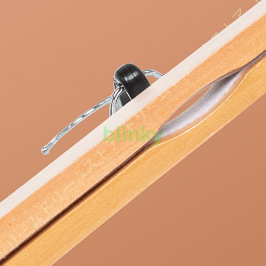 ズボンハンガー 木製 20本 範囲広い調節可能 ハンガー ズボン バリが