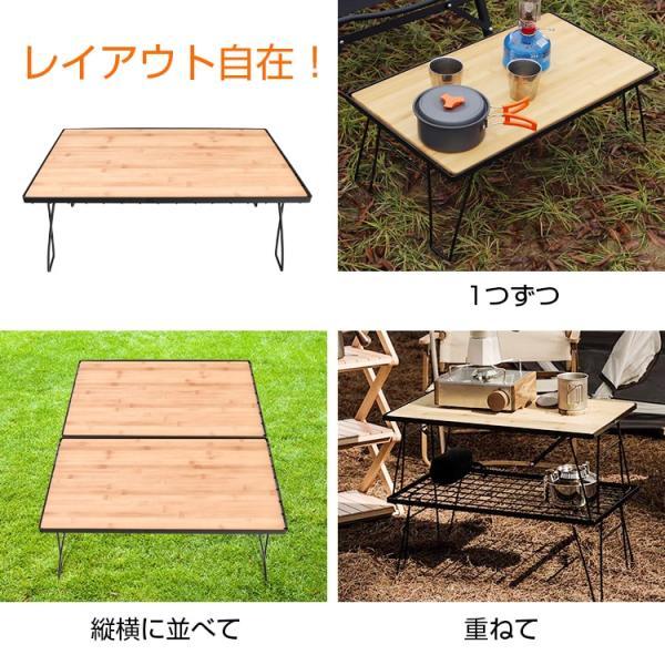 フィールドラック アウトドアテーブル キャンピングラック 折りたたみ