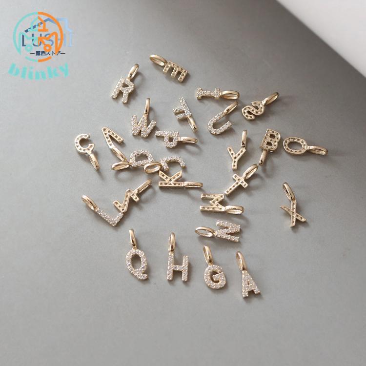 アガットＫ14イニシャルチャームＫ アガット K14☆Kアルファベットチャーム☆エテ☆アーカー