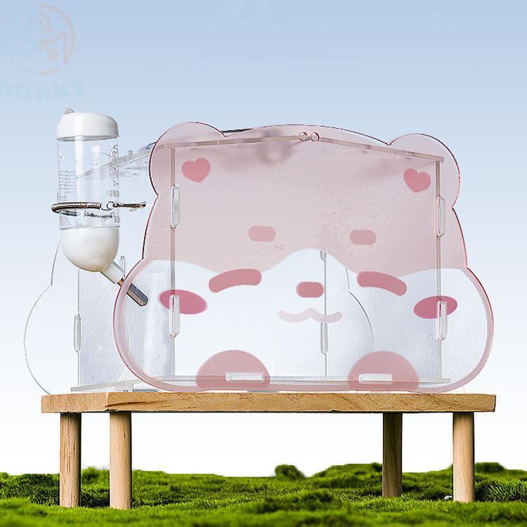 小動物 キャリー ケース 用 ケージ 透明 ハムスター ハリネズミ