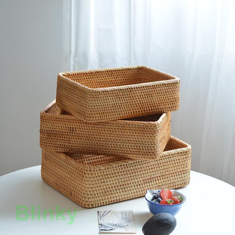 籐かご ベトナムラタン おしゃれ ランドリーバスケット