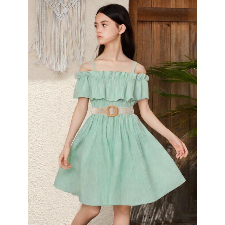 ワンピース キッズ 半袖ワンピース 春夏 子供服 女の子 子供 ジュニア