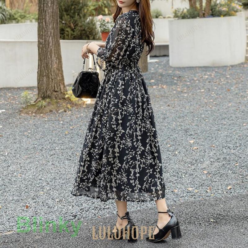 リゾートワンピース レディース サマードレス ロング マキシ丈 半袖 花