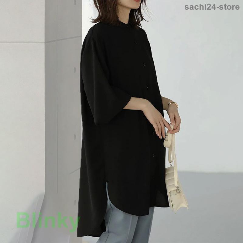 シャツ ブラウス レディース 日焼けとめ ワイシャツ 体型カバー ロングシャツワンピース 長袖 夏 とろみ 通勤 着痩せ ス シャツ ブラウス レディース 日焼けとめ ワイシャツ 体型カバー