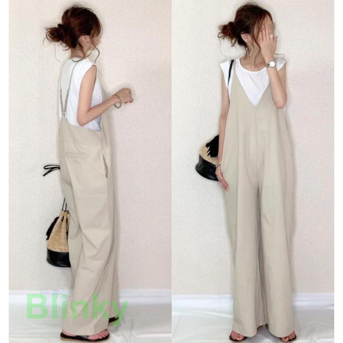 サロペットレディース 夏40代 50代 サロペットパンツ秋