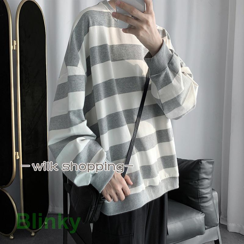 tシャツ メンズ 長袖 ロンT カットソー ストライプ Tシャツ シンプル