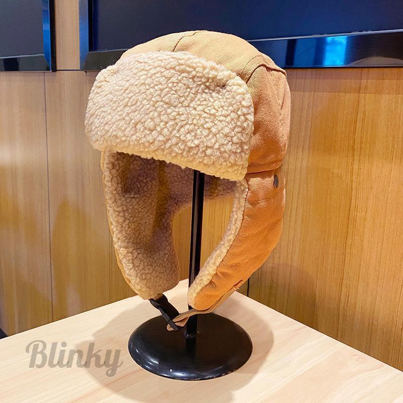 フライトキャップ 防寒 帽子 メンズ キャップ 耳当て付き 裏起毛