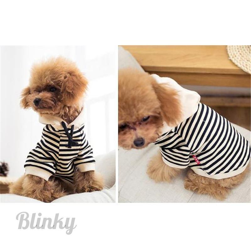犬服 犬 服 犬の服 ペット用 秋冬 ストライプ柄 ペット服 ワンチャン