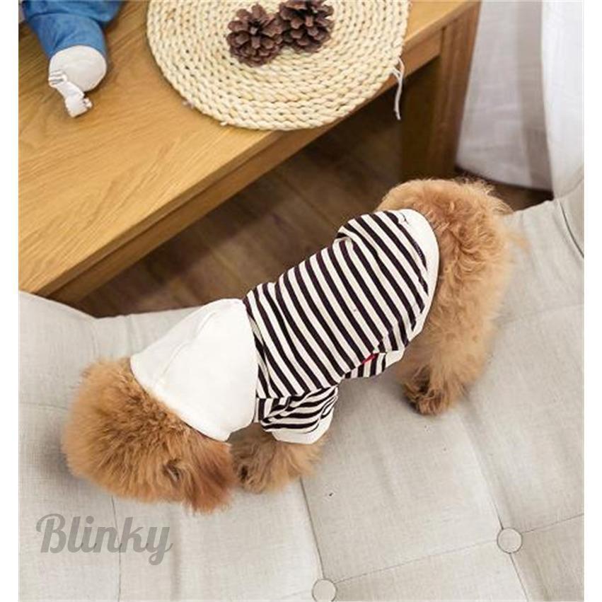 犬服 犬 服 犬の服 ペット用 秋冬 ストライプ柄 ペット服 ワン