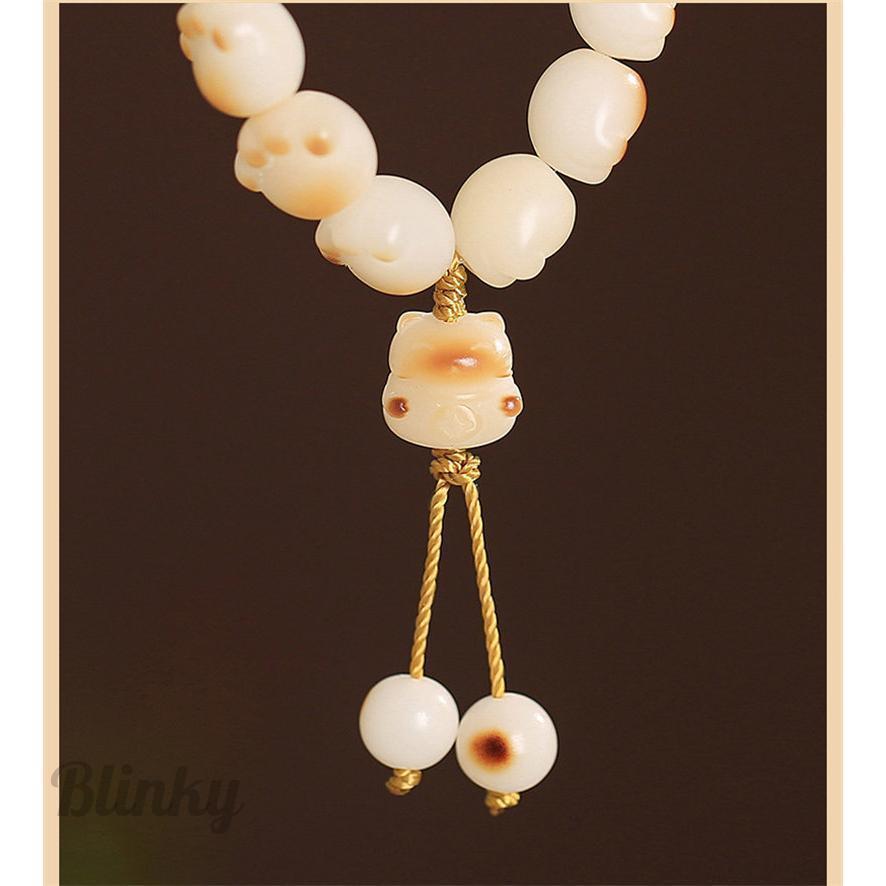 猫 ブレスレット肉球 菩提 母の日 猫の足 レディース 可愛い 猫の爪 猫