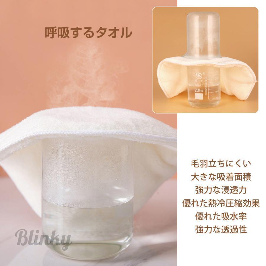 フェイスマスク タオル フェイスタオル 2枚セット 厚手 吸水 パック