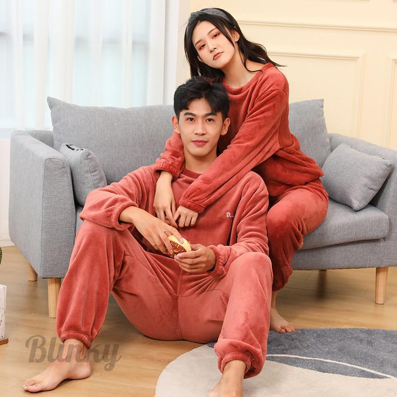 パジャマ ルームウェア メンズ 長袖 上下セット 裏起毛 暖かい 防寒