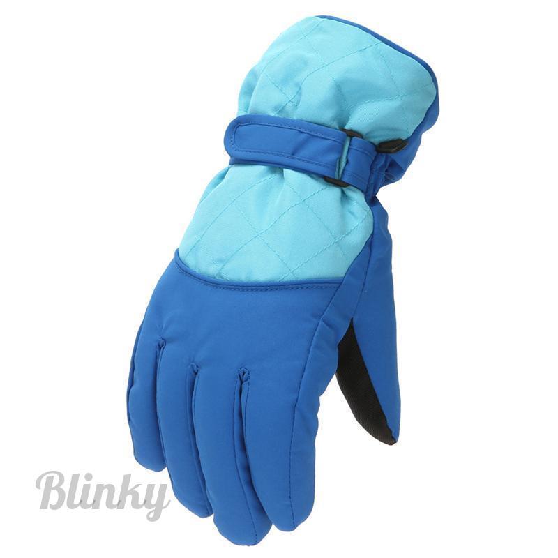スキー グローブ 手袋 キッズ 裏起毛 厚手 防寒 防水 防風 スノー手袋