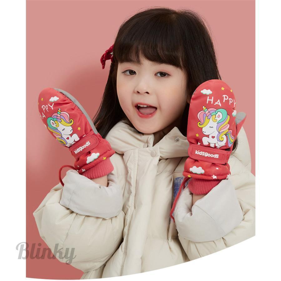 スキーグローブ キッズ ジュニア 手袋 キャラクター 幼児 子供 男の子