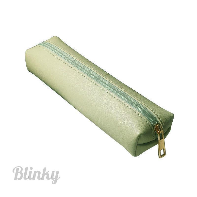 ペンケース 合革 シンプル おしゃれ スリム 筆箱 コンパクト 携帯 北欧