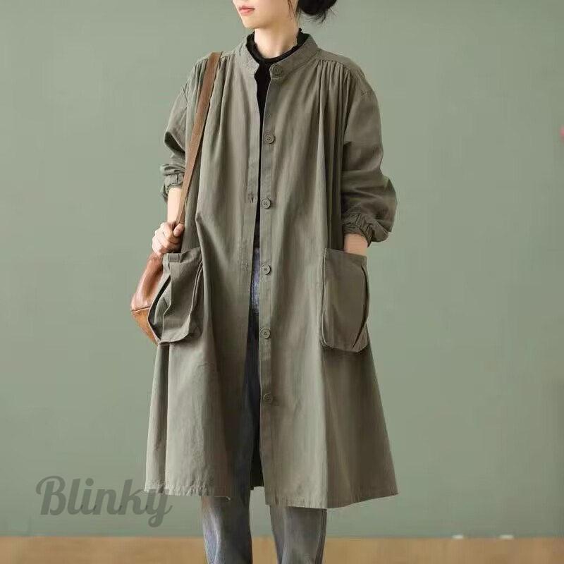 トレンチコート レディース アウター 大きいサイズ ゆったり 高品質 春