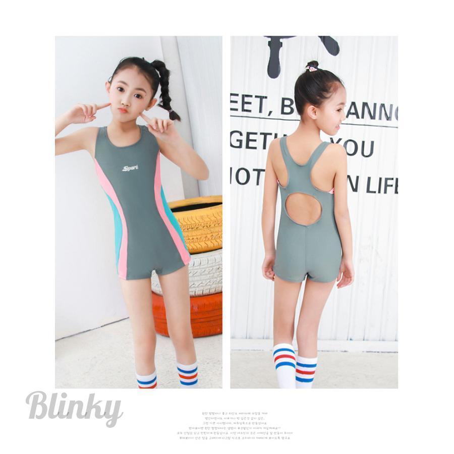 透け 小学生 キッズ スクール水着 女子 女の子 女児 ワンピース 水着 小学校 UVカット 透けない 学校用 小学生 競泳 水泳 授業用 練習用 スイミング :  ブリンキー - 通販 - Yahoo!ショッピング