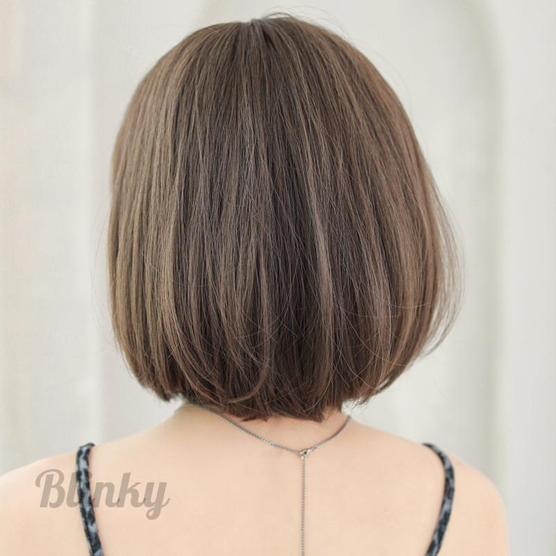 ウィッグ ショート ボブ 自然 女性 フルウィッグ グラデーション 大人