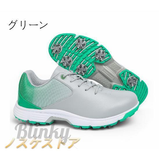 ゴルフシューズ メンズ 幅広 スパイク鋲 おしゃれ 大きいサイズ 4E