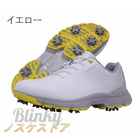 ゴルフシューズ メンズ 幅広 スパイク鋲 おしゃれ 大きいサイズ 4E