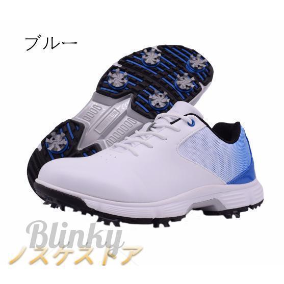 ゴルフシューズ メンズ 幅広 スパイク鋲 おしゃれ 大きいサイズ 4E