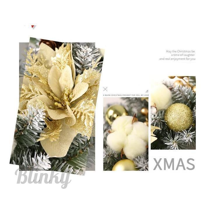 クリスマスリース 玄関 LED付き 花輪 ドライ リース ドライフラワー