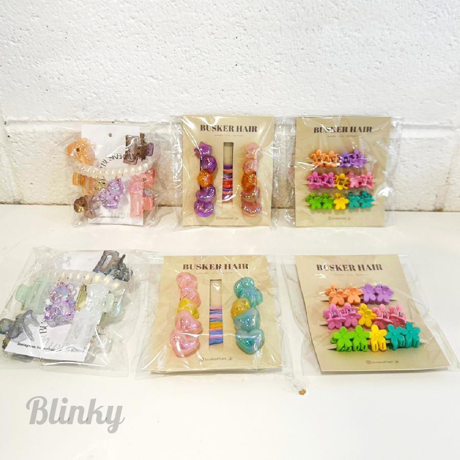 キッズベアーセット ヘアクリップ ヘアゴム 31点セット ヘア