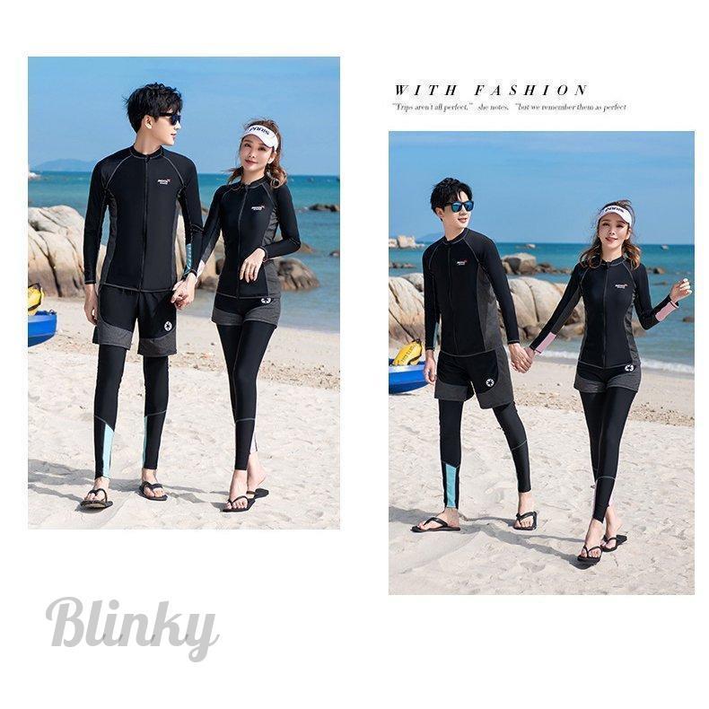 水着セット フィットネス レディース メンズ ペアルック セパレート