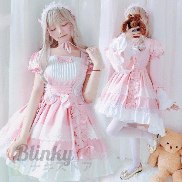 ハロウィン コスプレ衣装 メイド服 袖は着脱可能の ゴシック式