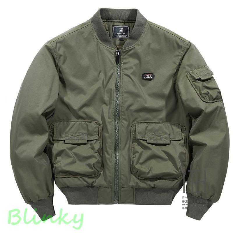 ミリタリージャケット ma1 メンズ ワークマン フライトジャケット 中綿