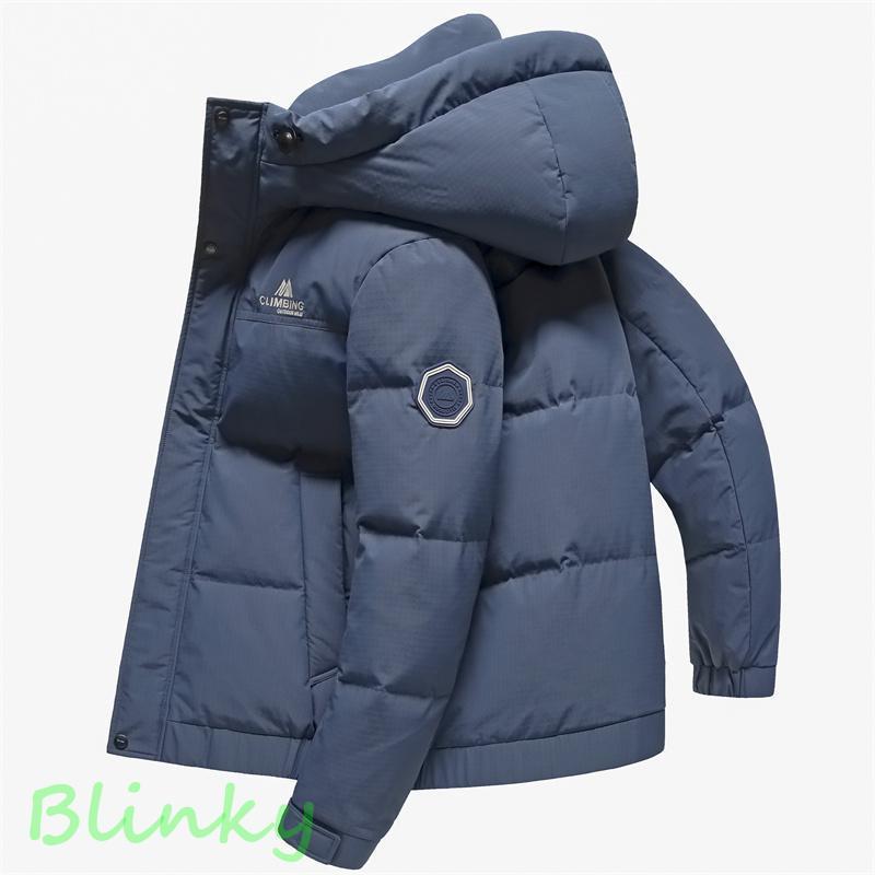 ダウンジャケット メンズ 赤 軽量 フード 防寒着 ダウン アウター