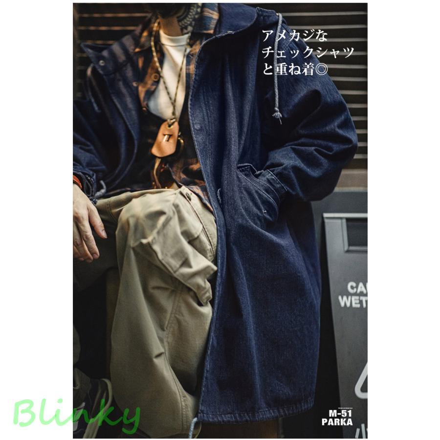 M-51 パーカ 10.2oz デニムコート インディゴモッズコート M-51 パーカ 10.2oz デニムコート インディゴモッズコート
