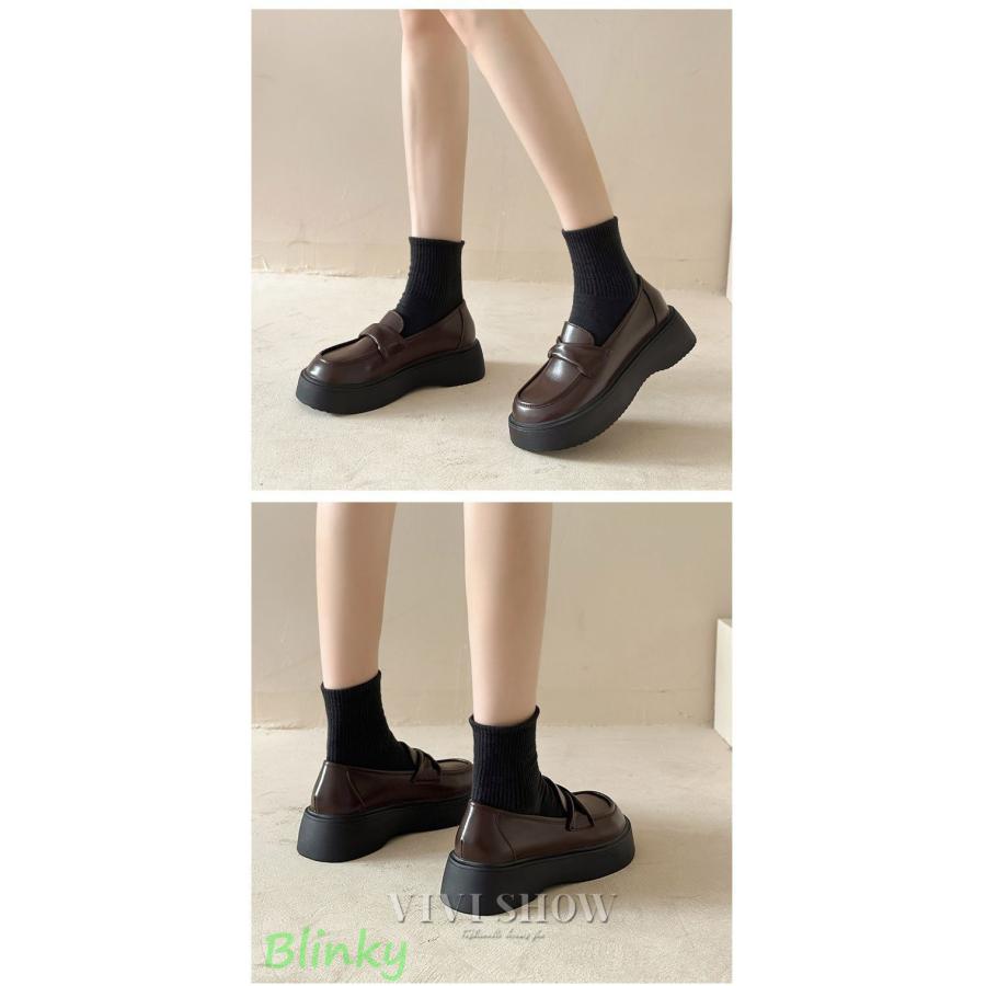 【✩】キュートで遊び心のあるブリティッシュスタイルの女性用スモールレザーシューズ ✩】キュートで遊び心のあるブリティッシュスタイルの女性用