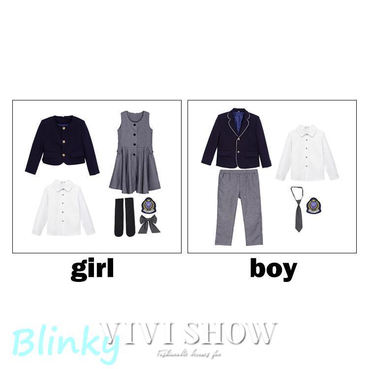 キッズ スーツ 女の子 男の子 子供スーツ 制服 セットアップ  5点セット 小学生 ジュニアスーツ お受験 発表会 卒園式 小学校 卒業式の画像