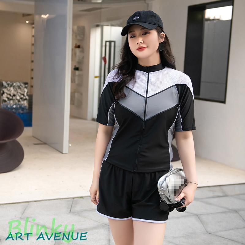 水着レディース 50代 ジム 40代 30代 20代 10代 体型カバー 黒 4 点