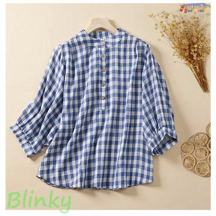 シャツ ブラウス ギンガムチェック チュニック 綿 tシャツ 大人可愛い