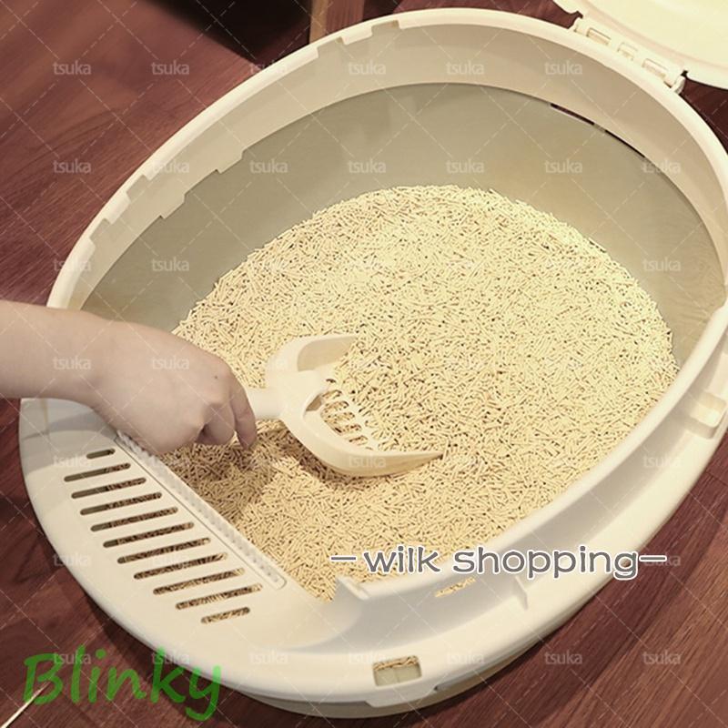 ブランド登録なし - 猫幼児用便器 好いたらしい学生寄宿舎型 猫砂の飛び散り押しとどめる 格好のいい 悪臭い押しとどめる 抗菌 大型 シャヴェル付き添い人 臭い打つ手 格好のいい 納める つつみ隠し 猫 幼児用便器 格好のいい 飛び散らない