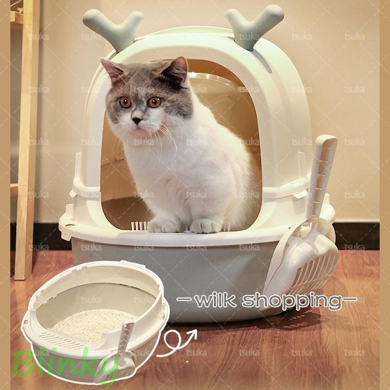 ブランド登録なし - 猫幼児用便器 好いたらしい学生寄宿舎型 猫砂の飛び散り押しとどめる 格好のいい 悪臭い押しとどめる 抗菌 大型 シャヴェル付き添い人 臭い打つ手 格好のいい 納める つつみ隠し 猫 幼児用便器 格好のいい 飛び散らない