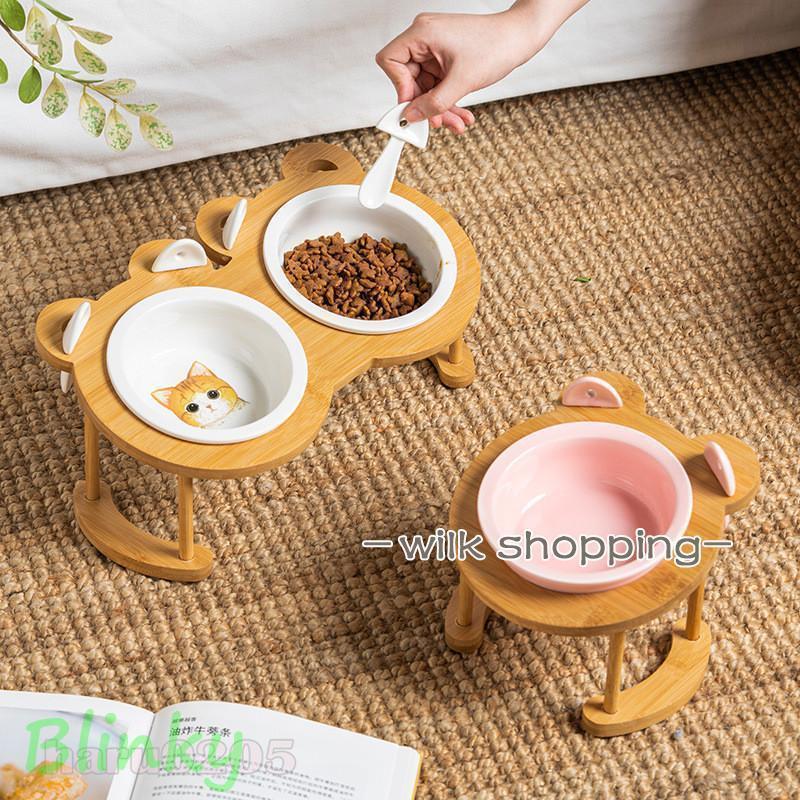 フードボウル 食器 犬 猫用 キャット ペット用 2連 1皿 2皿 フード