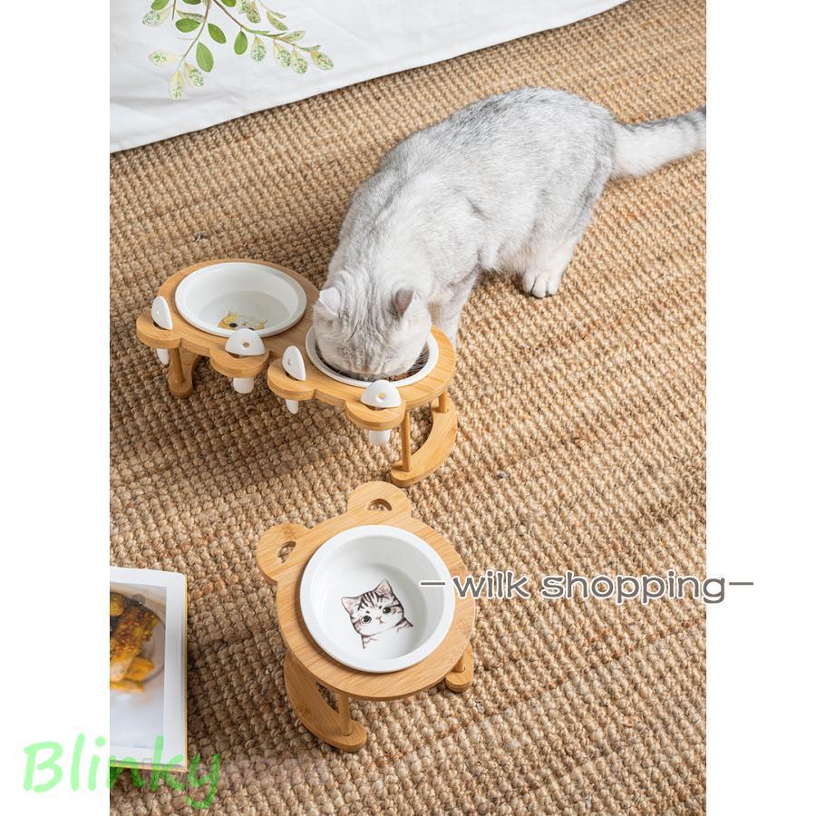 フードボウル 食器 犬 猫用 キャット ペット用 2連 1皿 2皿 フード