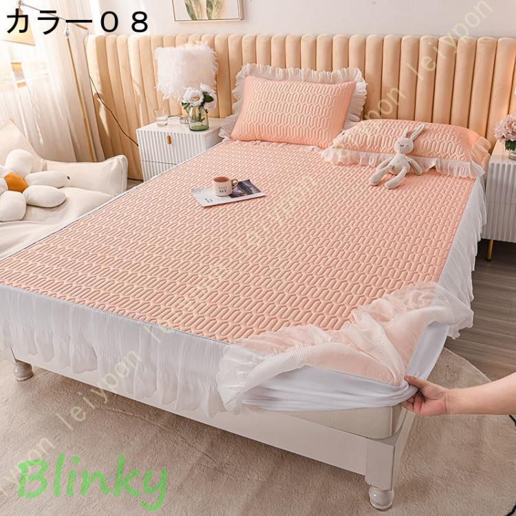 パッド一体型ベッドスカート クラシック ホテル仕様 ベッドスシーツ