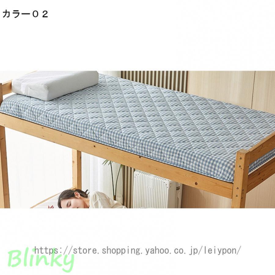 ごろ寝 マットレス シングル 側地洗える 防ダニ 敷布団 お家時間 三つ折り 収納便利 高反発 ごろ寝マット お昼寝マット ベッド/床/畳用 オールシーズン適用_6