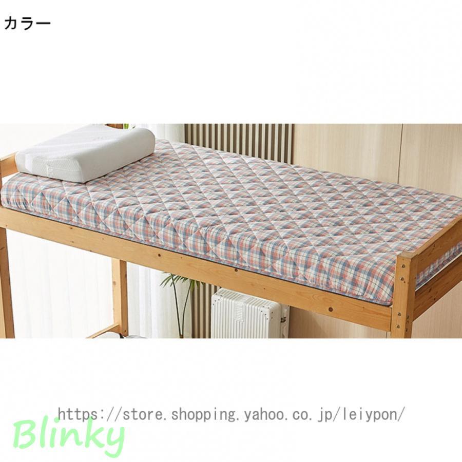 ごろ寝 マットレス シングル 側地洗える 防ダニ 敷布団 お家時間 三つ折り 収納便利 高反発 ごろ寝マット お昼寝マット ベッド/床/畳用 オールシーズン適用_8