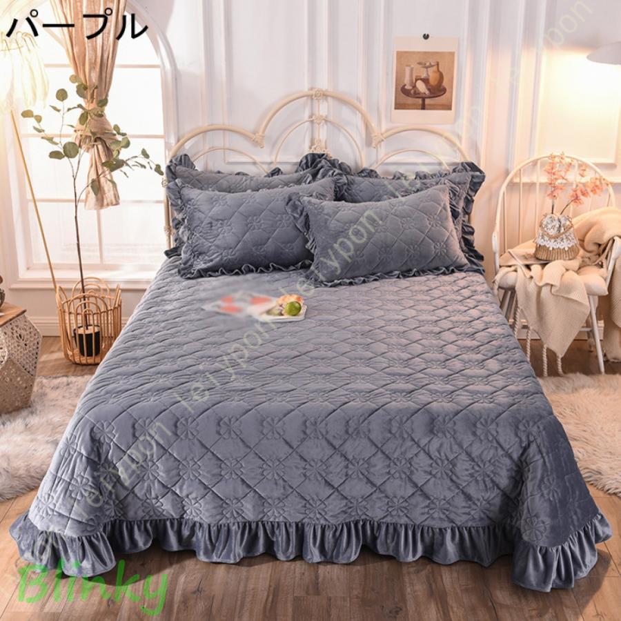 ベッドスプレッド マルチカバー キルト 寝具用品 ベッドカバー姫系